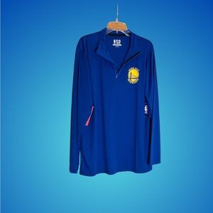 Ultra Game  NBA Golden State Warriors Logo Long Sleeves Pullover XL Shirt